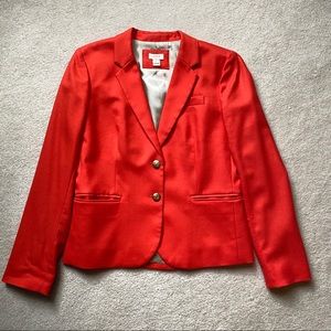 J. Crew Schoolboy Blazer with gold buttons